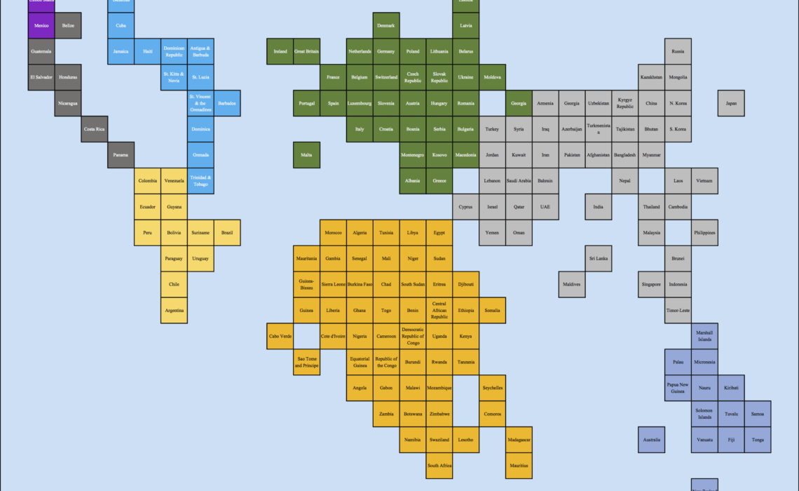 map grid