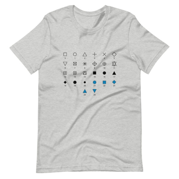 R Point Shapes Tshirt – Light Colors