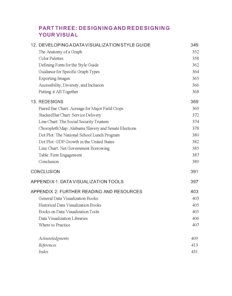 Chapters 12 and 13 of the Table of Contents